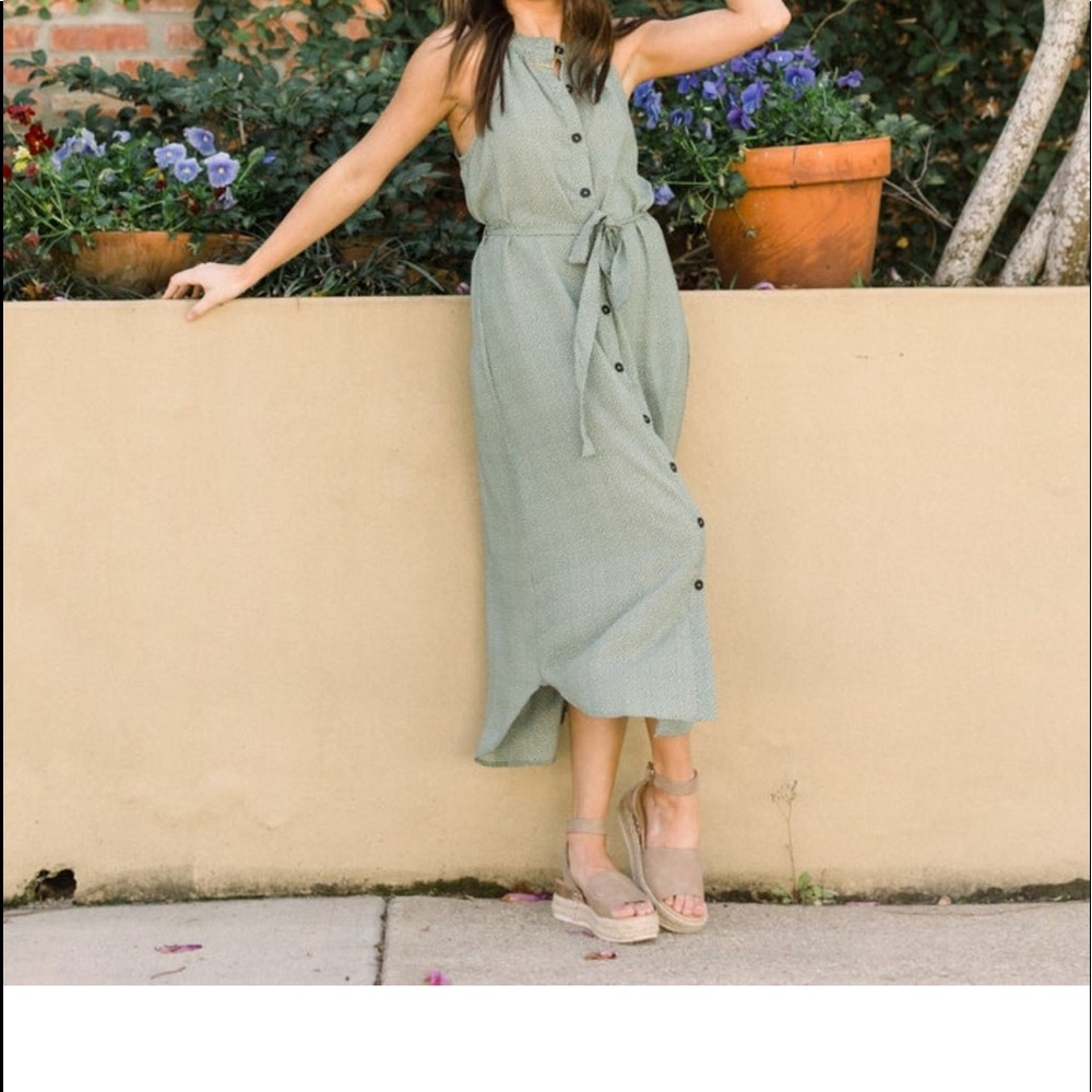 Ready, Set, Spring! MIDI Dress
